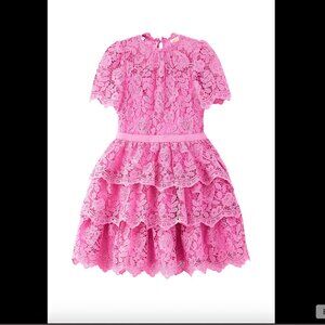 Marlo Elsie Lace Dress – Pink – Size 11/12